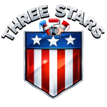 Three Stars Painting logo