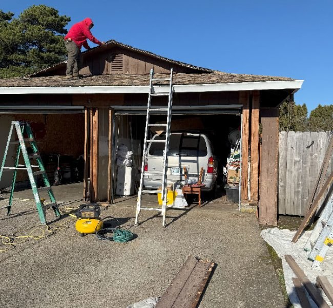 small exterior dry rot repairs in Wilsonville, Oregon